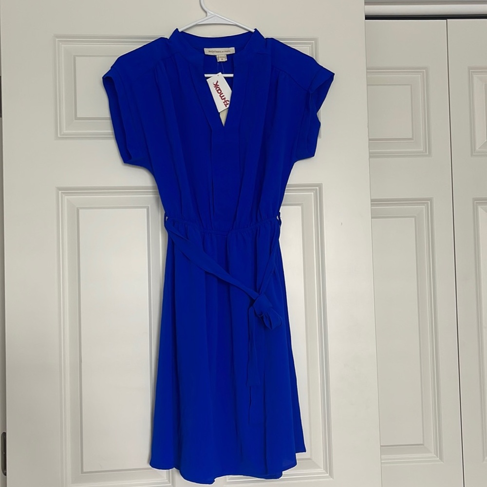 Royal blue dress